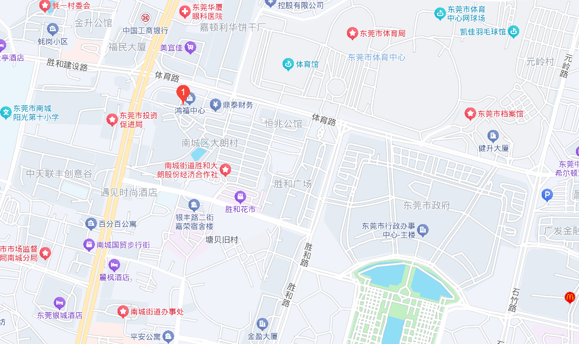 互拓数字科技公司地图